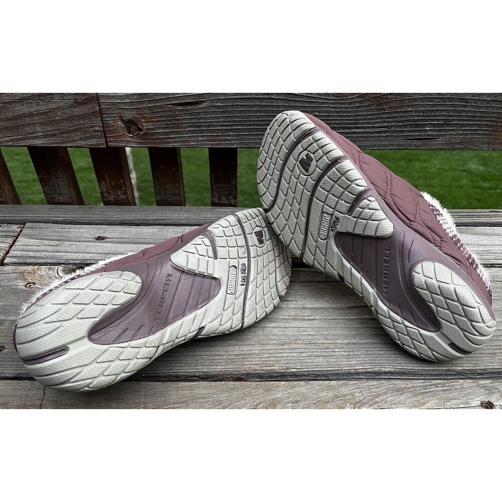 Merrell Encore Ice 4 Puff Women's 7.5 Faux Fur Lined Clogs Slip On Shoes J004866 - Picture 8 of 12